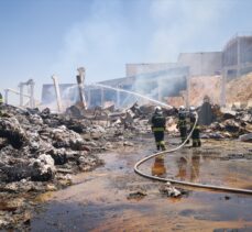 Gaziantep'teki fabrika yangını 35 milyon dolarlık hasara neden oldu
