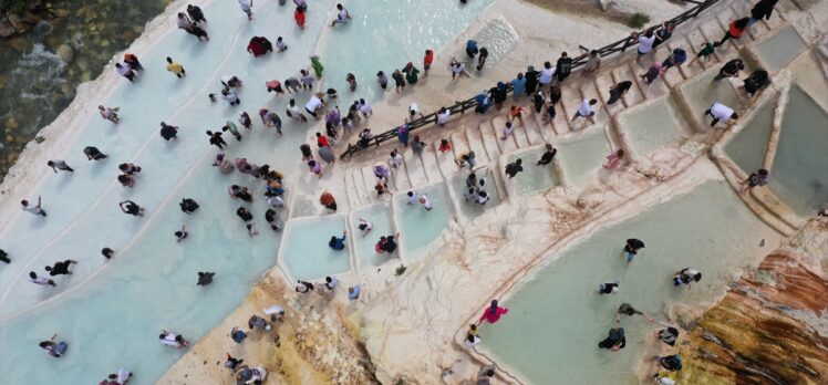 Giresun'daki Göksu travertenlerine sezonda 200 bin ziyaretçi bekleniyor
