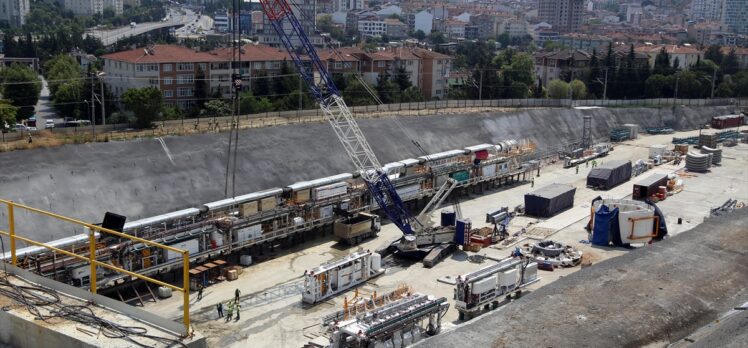 Halkalı-Kapıkule Hızlı Tren Projesi'nin üçüncü fazında tünel açma çalışmaları başladı