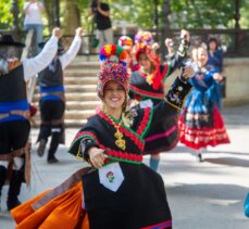 Hırvatistan'ın başkenti Zagreb'de 57. Uluslararası Folklor Festivali başladı