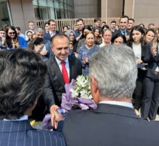 HSK Genel Sekreterliğine atanan Öztürk için Bakırköy Adliyesi'nde veda töreni düzenlendi