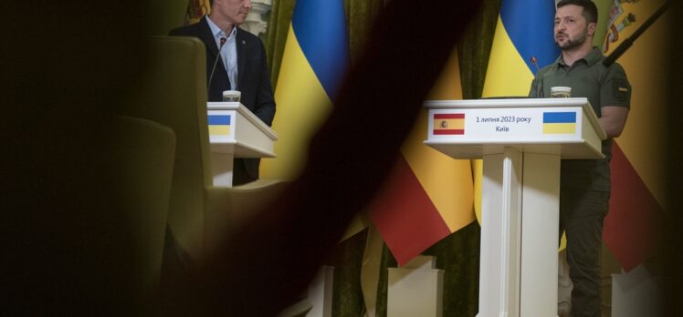İspanya Başbakanı Sanchez, AB dönem başkanlığına Kiev ziyareti ile başladı