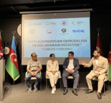 İstanbul'da “Batı Azerbaycan Gerçekleri Uluslararası Düzeyde” Türkiye Forumu düzenlendi