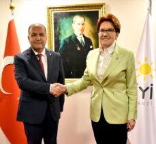 İYİ Parti Genel Başkanı Akşener, Anavatan Partisi Genel Başkanı Çelebi ile bir araya geldi