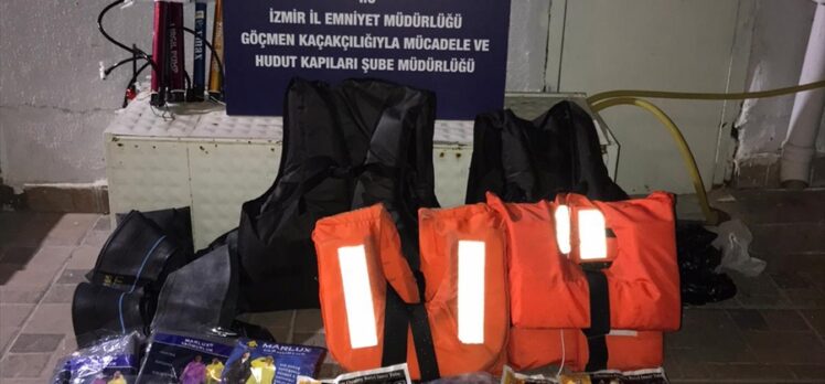 İzmir'de göçmen kaçakçılığı yaptığı öne sürülen 1 kişi tutuklandı