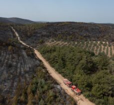 Bakan Yumaklı, İzmir'in Kınık ilçesindeki orman yangınının kontrol altına alındığını bildirdi