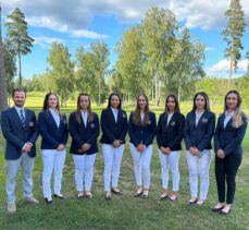 Kadın Milli Golf Takımı, Avrupa Kadınlar Takım Şampiyonası için Finlandiya'ya gitti