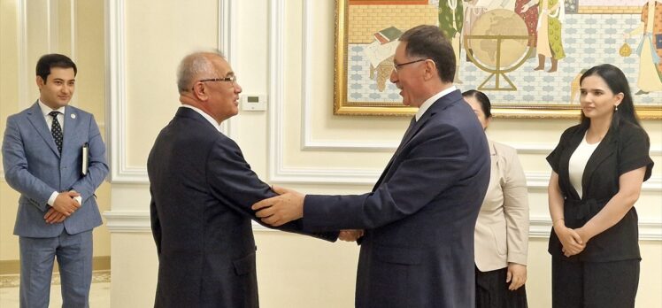 Kamu Başdenetçisi Malkoç, Özbekistan Yasama Meclisi Başkan Yardımcısı Saidov’la görüştü