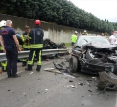 Kocaeli'de iki otomobilin çarpıştığı kazada 1 kişi öldü, 1 kişi yaralandı
