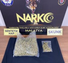 Malatya'da uyuşturucu operasyonunda yakalanan 8 şüpheli tutuklandı