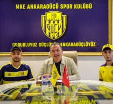MKE Ankaragücü altyapıdan Mert Can ve Onur Efe Ekri ile profesyonel sözleşme imzaladı