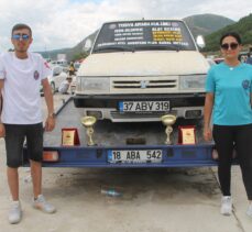 Modifiye araç tutkunları Amasya'da buluştu