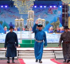 Moğolistan'da Naadam Bayramı kutlanıyor