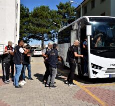 Nevşehir merkezli DEAŞ operasyonunda yakalanan 9 zanlıdan 7'si tutuklandı