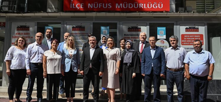 ÖSYM Başkanı Ersoy, “KPSS mesaisi” yapan Çankaya İlçe Emniyet ve Nüfus Müdürlüklerini ziyaret etti: