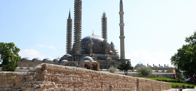 Selimiye Camisi'nin restorasyonunda, dönemin inşaat teknolojisine ait yeni bilgilere ulaşıldı