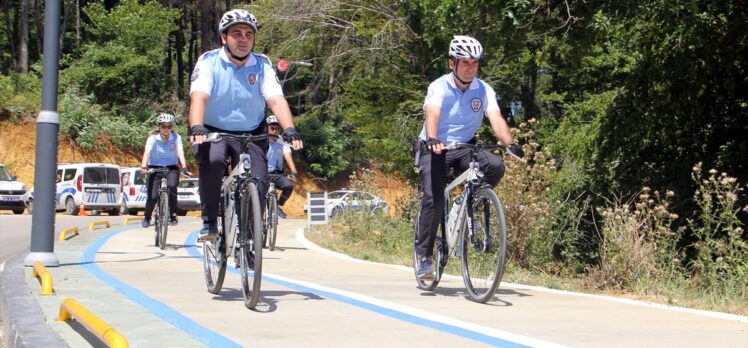 Sinop'ta Bisikletli Polis Timleri göreve başladı