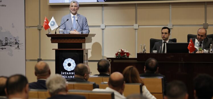 Ticaret Bakanı Bolat, İTO'nun temmuz ayı meclis toplantısında konuştu: