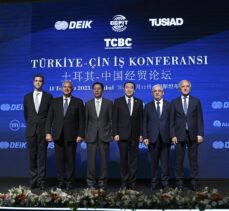 Türkiye-Çin İş Konferansı'nda iki ülke ilişkileri ele alındı