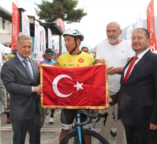 100. Yıl Cumhuriyet Bisiklet Turu'nun Amasya-Havza etabı başladı
