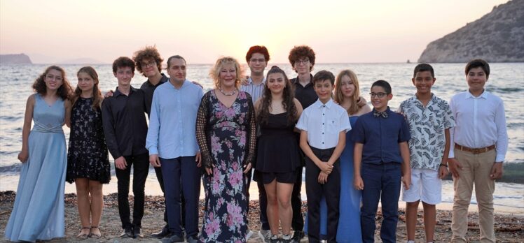 20. Uluslararası Gümüşlük Müzik Festivali kapsamında GFA piyano öğrencileri konser verdi