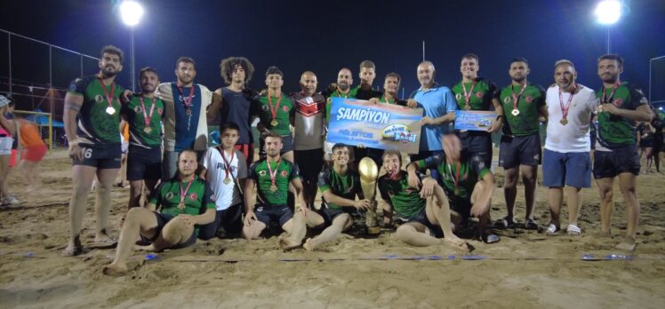 5'li Plaj Ragbi Türkiye Şampiyonası, Kocaeli'de yapıldı