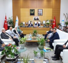 Afganistan'ın Ankara Büyükelçisi Ramin'den Sakarya Büyükşehir Belediye Başkanı Yüce'ye ziyaret