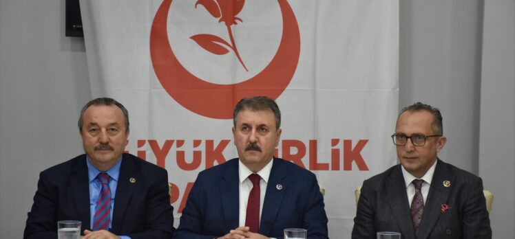 BBP Genel Başkanı Destici, Trabzon'da konuştu: