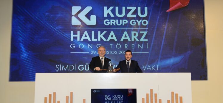 Borsa İstanbul'da gong Kuzugrup Gayrimenkul Yatırım Ortaklığı için çaldı