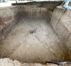 Çorum'da silo olduğu değerlendirilen 3 bin 300 yıllık yapı bulundu