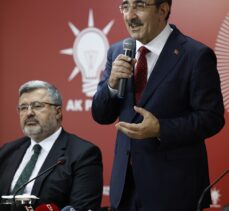 Cumhurbaşkanı Yardımcısı Cevdet Yılmaz, AK Parti Afyonkarahisar İl Başkanlığı'nda konuştu: