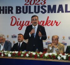 Cumhurbaşkanı Yardımcısı Yılmaz, Diyarbakır'da “Şehir Buluşmaları”nda konuştu: