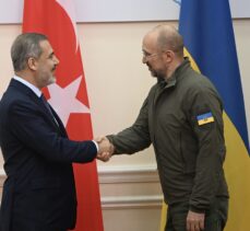 Dışişleri Bakanı Fidan, Ukrayna Başbakanı Şmıgal ile bir araya geldi