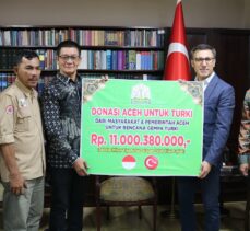 Endonezya'nın Açe bölgesinde, Türkiye'deki depremzedeler için yeni yardım kampanyası düzenlendi