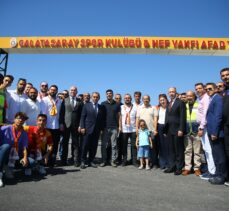 Galatasaray Kulübü Başkanı Dursun Özbek, Kahramanmaraş'ta ziyaretlerde bulundu
