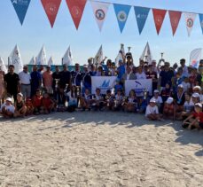 Hirfanlı Baraj Gölü Optimist Yelken Yarışları Kırşehir'de tamamlandı