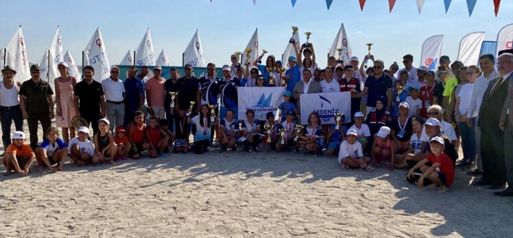 Hirfanlı Baraj Gölü Optimist Yelken Yarışları Kırşehir'de tamamlandı
