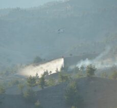 GÜNCELLEME – Kahramanmaraş'ta ormanlık alanda çıkan yangın kontrol altına alındı