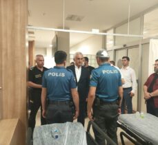 Kastamonu Valisi Çakır yaralanan polisleri ziyaret etti
