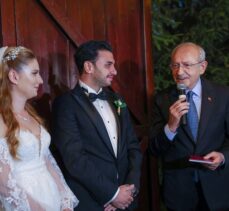 Kılıçdaroğlu, eski RTÜK üyesi merhum Demirdöğen'in oğlunun nikah şahitliğini yaptı