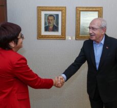 Kılıçdaroğlu, Mimarlar Odası Ankara Şube Başkanı Candan'ı kabul etti