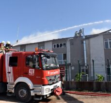 GÜNCELLEME – Kırıkkale'de bir fabrikada çıkan yangın söndürüldü