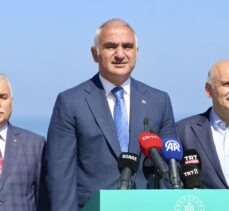 Kültür ve Turizm Bakanı Ersoy, Sümela Kültür Yolu Festivali'nin açılışında konuştu: