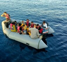 Kuzey Ege'de 20 düzensiz göçmen yakalandı
