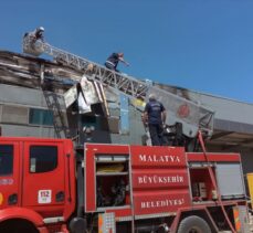 Malatya'da OSB'de çıkan yangınlar söndürüldü