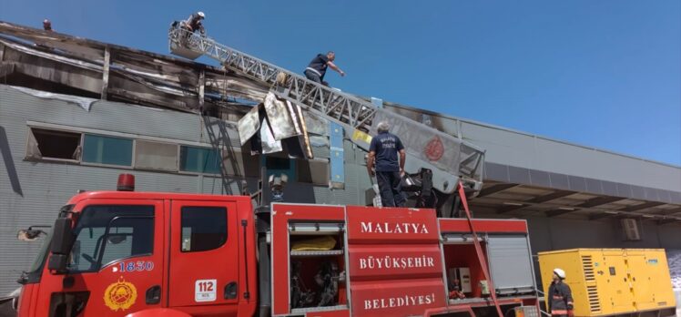 Malatya'da OSB'de çıkan yangınlar söndürüldü