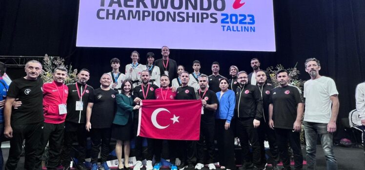 Milli tekvandoculardan Avrupa Gençler Şampiyonası'nda 2'si altın 5 madalya