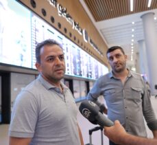 Nijer'deki Türk vatandaşları THY'nin özel seferiyle İstanbul'a geldi