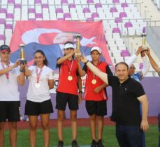 Ordu'da 15 Yaş Altı Açık Hava Türkiye Okçuluk Şampiyonası sona erdi