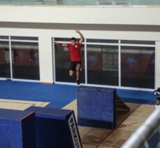 Parkur Cimnastik Milli Takımı uluslararası yarışmalarda ilk madalyasını kazanmanın peşinde
